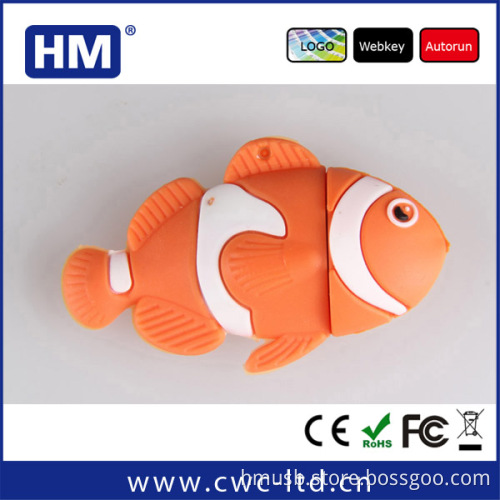 alibaba china Fish usb flash drive for promotional flash disk